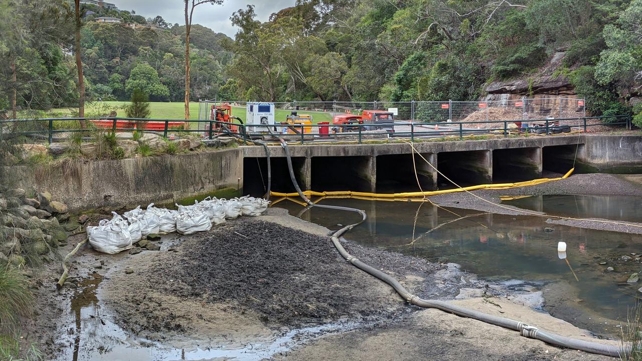 Sewage Overflow Contained